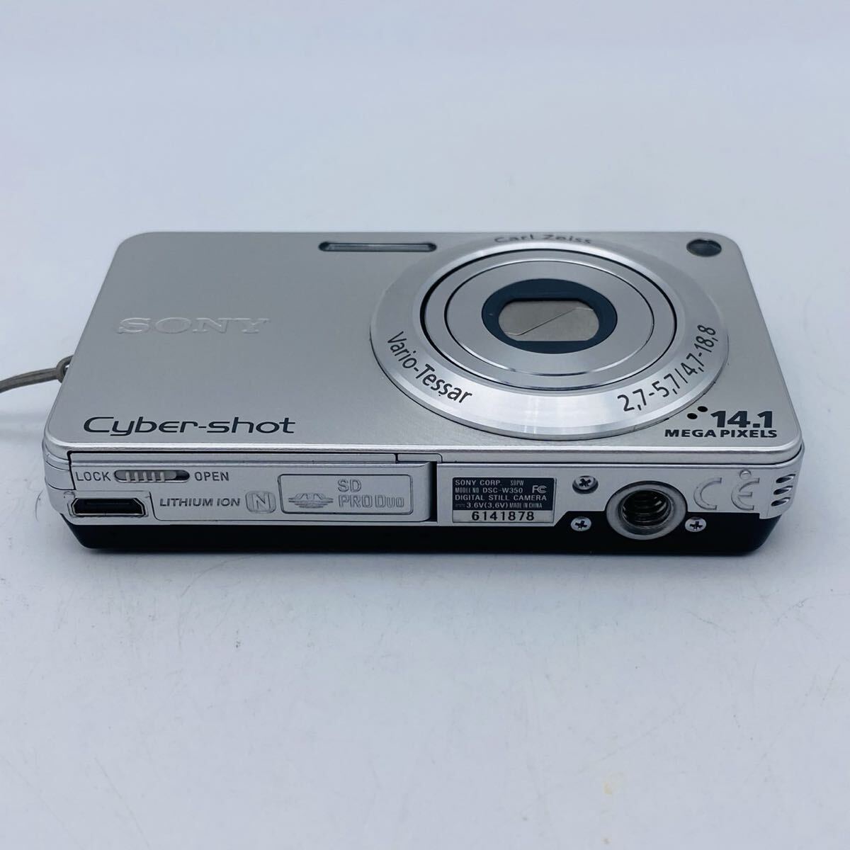 ★定額美品動作確認済み SONY Cyber-shot DSC-W350 サイバーショット ソニー コンパクトデジタルカメラ_画像5