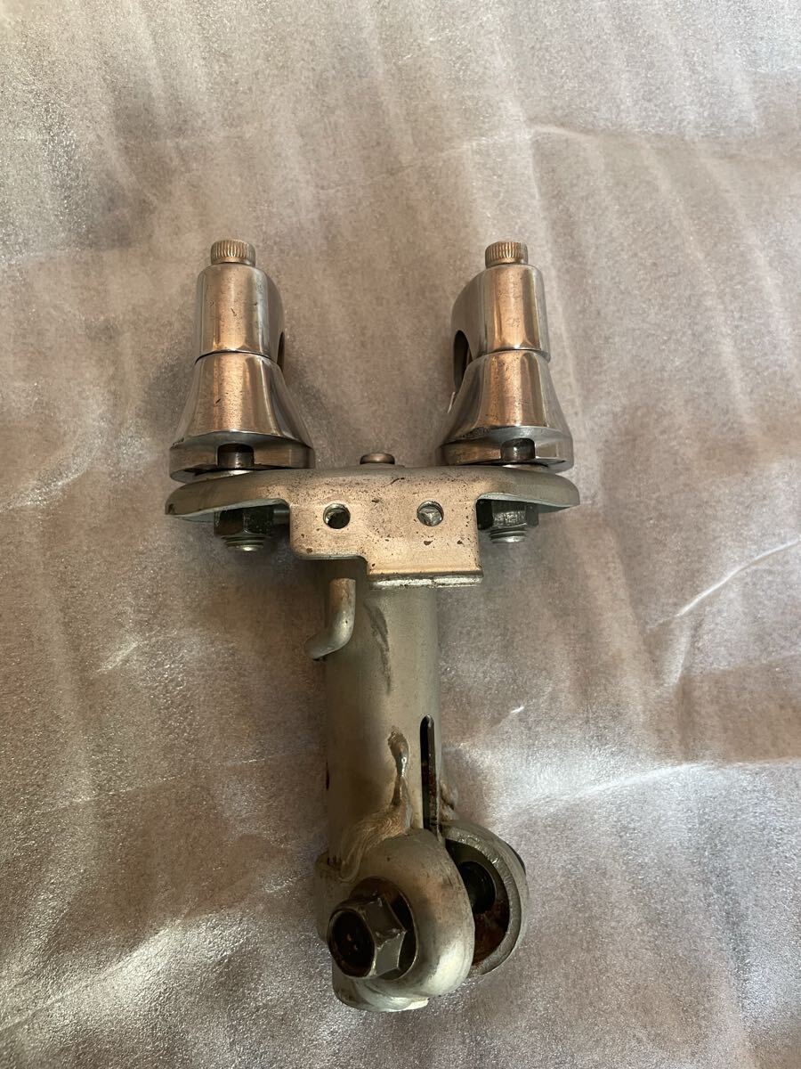 ハンドルポスト トップブリッジ ビーノ 2スト ビーノ 5AU SA10J クランプ ヤマハ_画像2