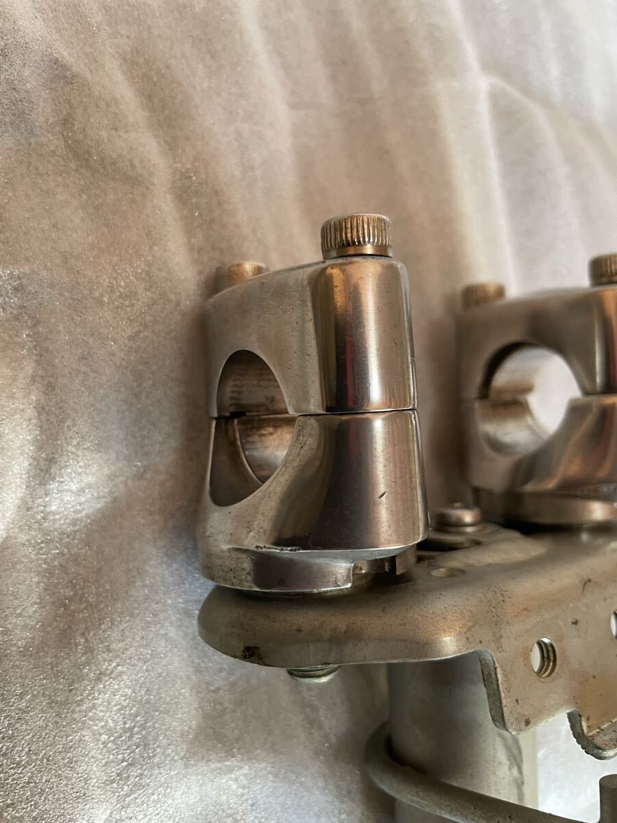 ハンドルポスト トップブリッジ ビーノ 2スト ビーノ 5AU SA10J クランプ ヤマハ_画像3