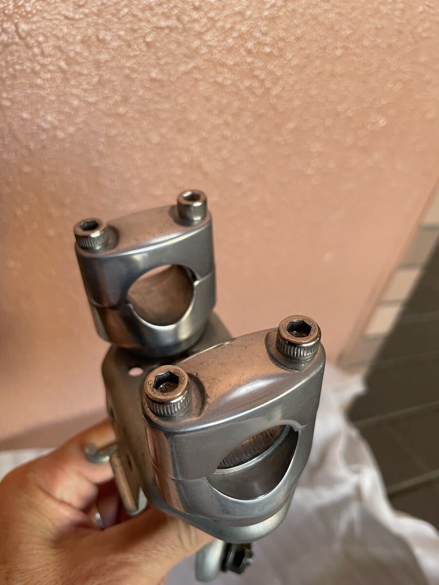 ハンドルポスト トップブリッジ ビーノ 2スト ビーノ 5AU SA10J クランプ ヤマハ_画像7