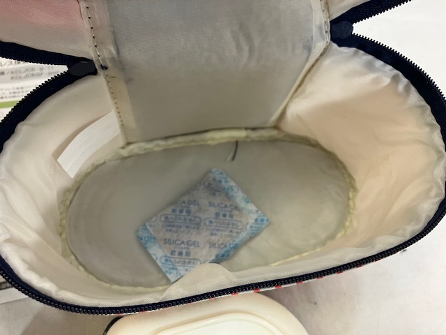 スケーター スヌーピー　フォークケース付保温ジャー付ランチボックス　未使用_画像5