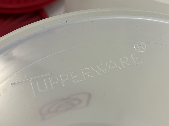 タッパーウェア マキシデコレーター 大小 4点 セット 中古_画像6