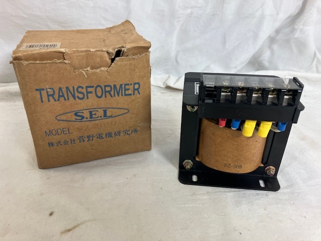 菅野電機 トランス SZ-800 中古_画像1