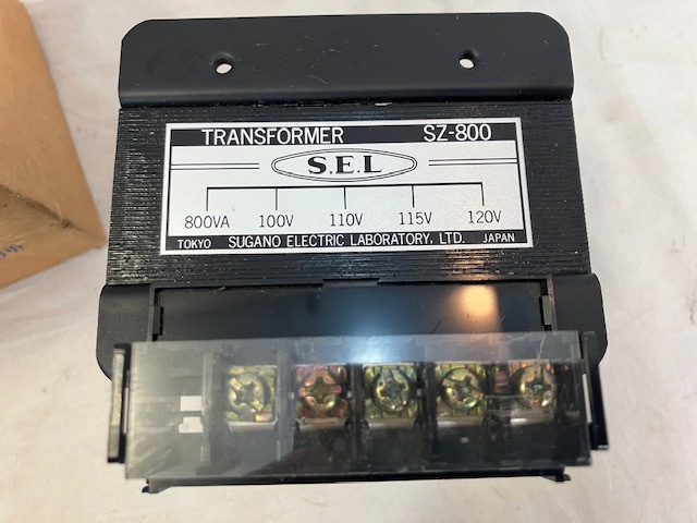 菅野電機 トランス SZ-800 中古_画像2