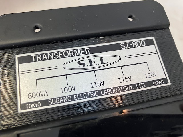 菅野電機 トランス SZ-800 中古_画像6