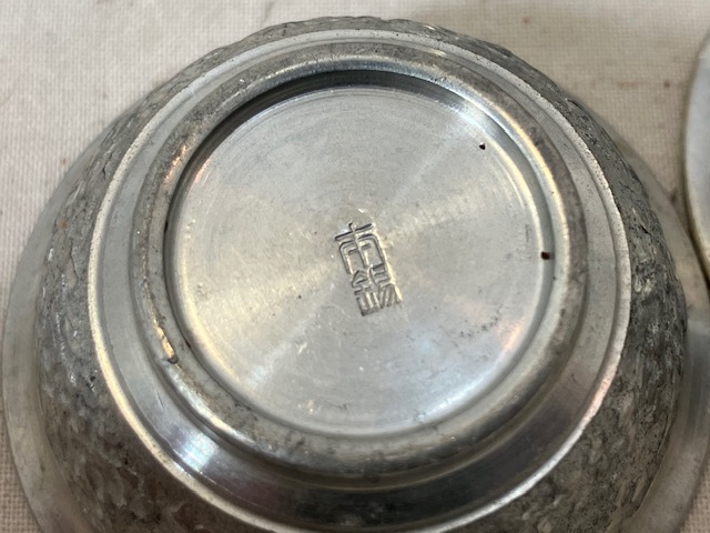 本錫　錫製　お猪口　5客揃_画像6