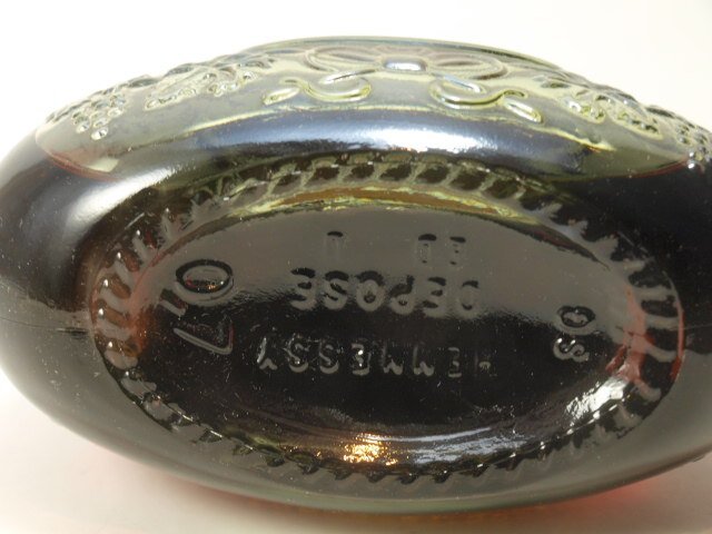 液面低下★★HENNESSY ヘネシー XO 旧ボトル 金キャップ グリーンボトル 700ml/40%★ASH-56809_画像8