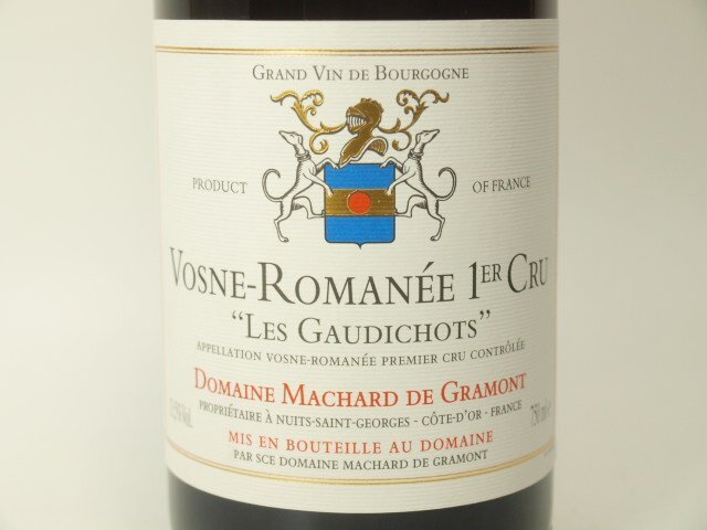 ★★ドメーヌ・マシャール・ド・グラモン ヴォーヌ・ロマネ プルミエ・クリュ レ・ゴーディショ 2021年 750ml/13.5%★AO1652_画像3