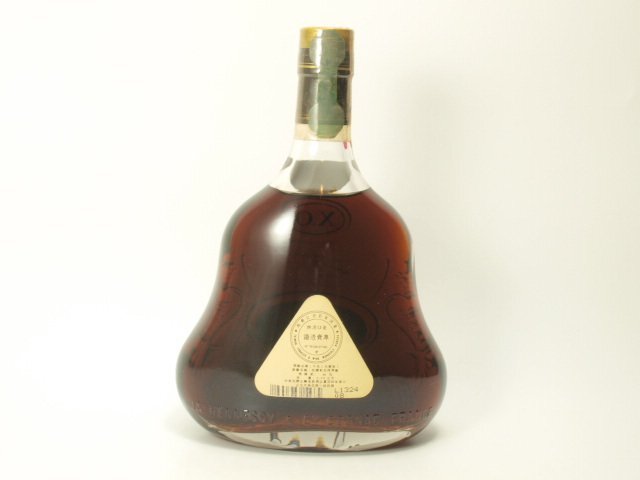 液面低下★★HENNESSY ヘネシー XO 旧ボトル 金キャップ クリアボトル 700ml/40%★AKA100066_画像4