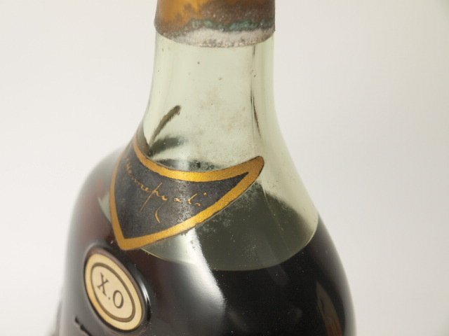 ★★JAs HENNESSY ジャズヘネシー XO 旧ボトル 金キャップ グリーンボトル 700ml/40% 箱付★AKA100160_画像7