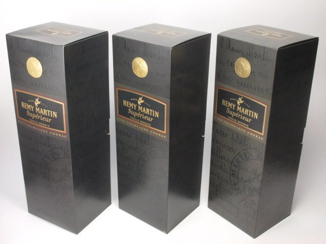 ★★REMY MARTIN SUPERIEUR レミーマルタン スーペリア スペリオール 700ml/40% 箱付 3本セット★AKA99726_画像8