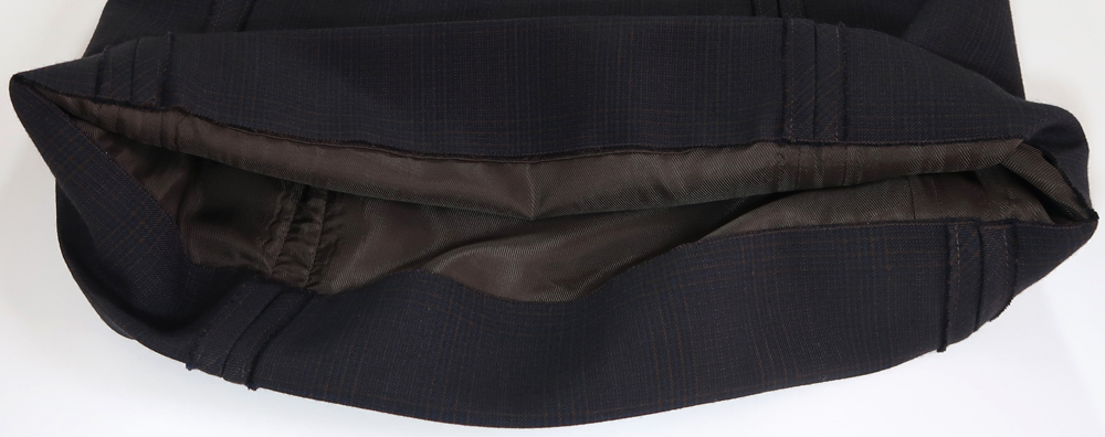 PRADA, юбка, проверка,42, б/у 