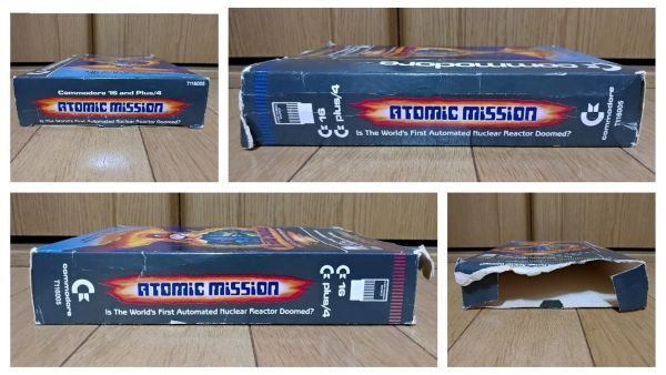 【箱有・動作品・カートリッジ】ATOMIC MISSION COMMODORE 16・PLUS/4・116 コモドール_画像5