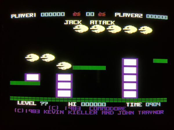 【箱説有・動作品・カートリッジ】JACK ATTACK COMMODORE 16・PLUS/4・116 コモドール_画像2