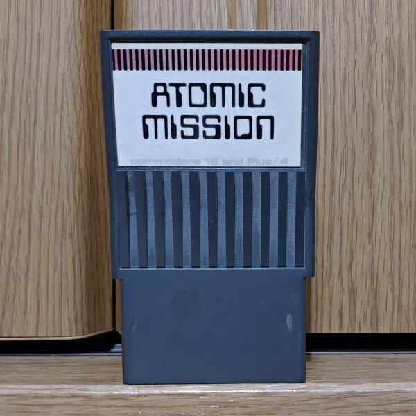 【箱有・動作品・カートリッジ】ATOMIC MISSION COMMODORE 16・PLUS/4・116 コモドール_画像7