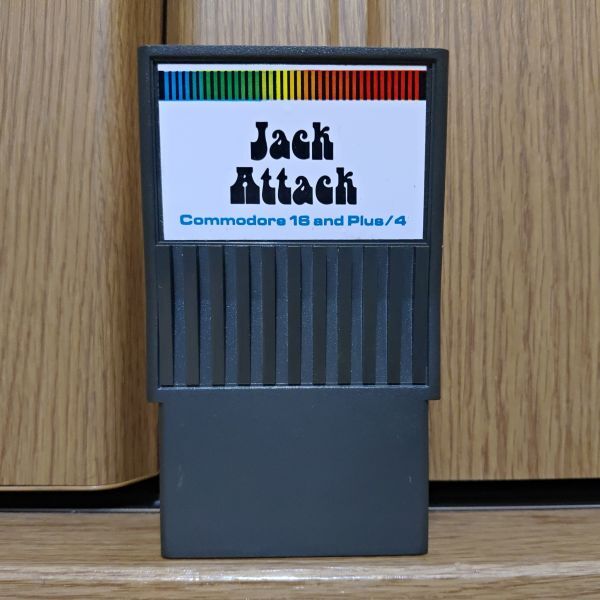 【箱説有・動作品・カートリッジ】JACK ATTACK COMMODORE 16・PLUS/4・116 コモドール_画像9