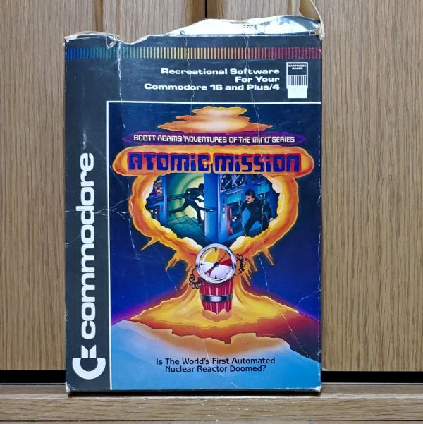 【箱有・動作品・カートリッジ】ATOMIC MISSION COMMODORE 16・PLUS/4・116 コモドール_画像3