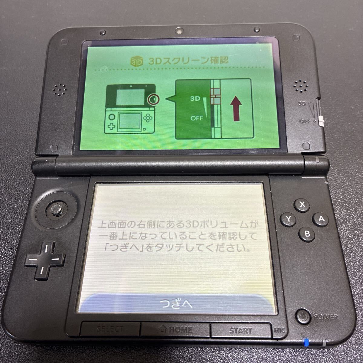 任天堂 3DS LL レッド×ブラック Nintendo ジャンク_画像8