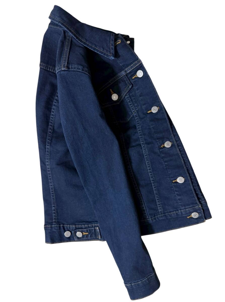 新品 Levi's リーバイス ストレッチデニム トラッカージャケット デニムジャケット Gジャン ジージャン レディース S インディゴ_画像3