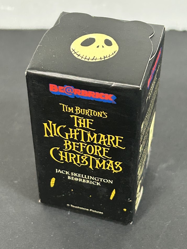 ベアブリック　ナイトメアビフォアクリスマス　ジャックスケリントン_画像1