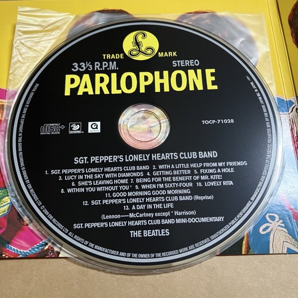 BOXのバラ CD BEATLES ビートルズ / SGT. PEPPER'S LONELY HEARTS CLUB BAND 帯無し TOCP-71028 ボックスのばら_画像3