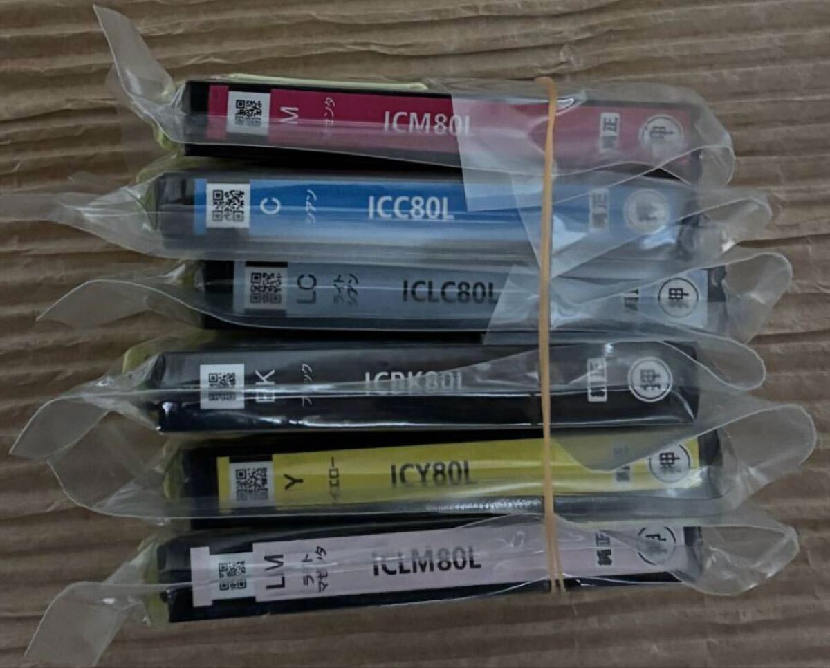 EPSON 純正インクカートリッジ IC6CL80L 1191_画像1