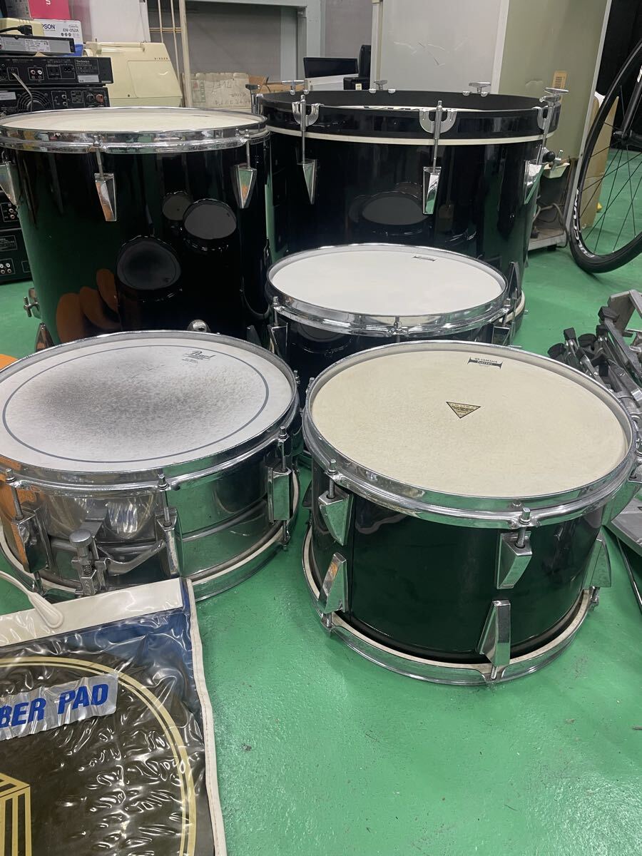 ※25（直接引き取り限定） YAMAHA ヤマハ ドラムセット Pearl シンバル ドラム一式_画像5