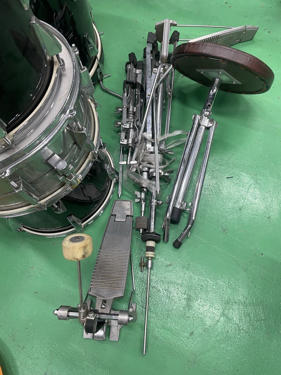 ※25（直接引き取り限定） YAMAHA ヤマハ ドラムセット Pearl シンバル ドラム一式_画像7