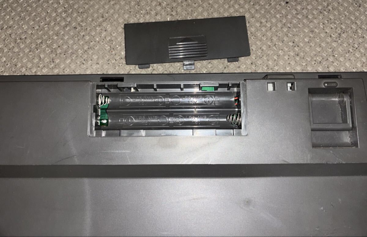 富士通 FM77AV-2 (本体+キーボード) + HxC Floppy Emulator Rev F (黒) シングルドライブ構成_画像8