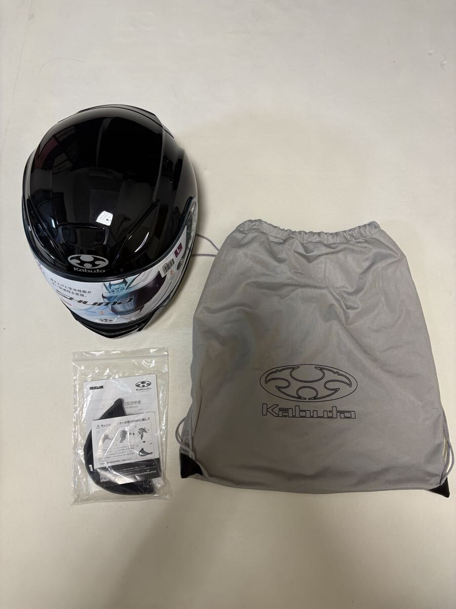 [ прекрасный товар ]ogk kabuto shuma full-face черный OGK KABUTO колодка ma full-face шлем 