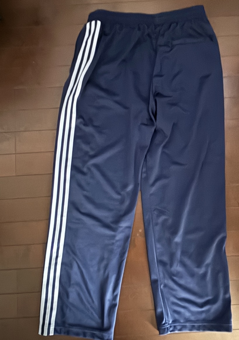 adidas アディダス 名作トラックパンツ ジェンダーニュートラル 人気ネイビー 2xL ベッケンバウアー Originals_画像4