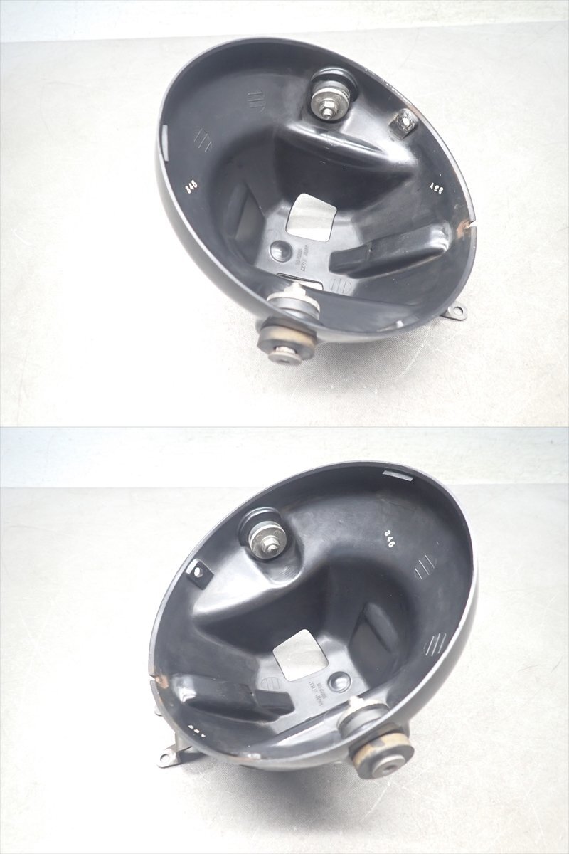 C1R7-1028 カワサキ ゼファー1100 ヘッドライト ケース 純正品 【ZRT10A-007~ 1992年式 A1 動画有】_画像7