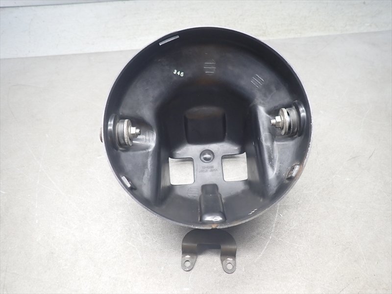 C1R7-1028 カワサキ ゼファー1100 ヘッドライト ケース 純正品 【ZRT10A-007~ 1992年式 A1 動画有】_画像6