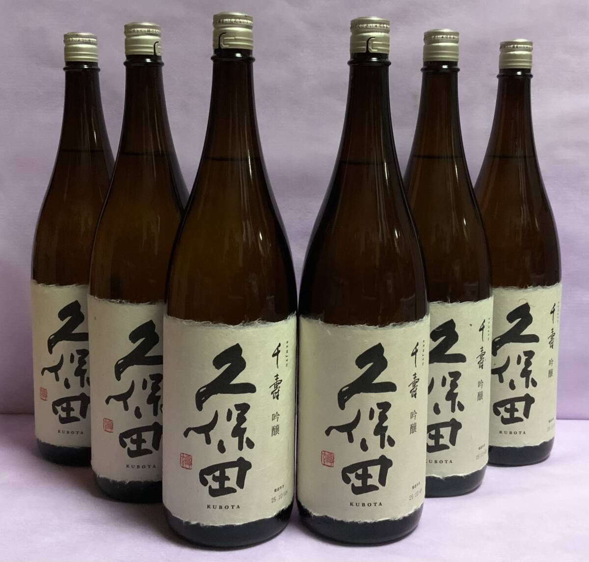  Niigata . sake * Kubota тысяч . гиндзёсю сакэ 1800ml (2025 год 10 месяц отгрузка минут )6 шт. комплект 