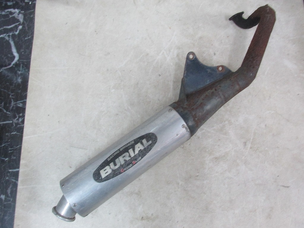 ι【送料無料】スズキ アドレス110 CF11A BURIAL ベリアル グランドスラム マフラー チャンバー サイレンサー ストリートマジック110_画像2