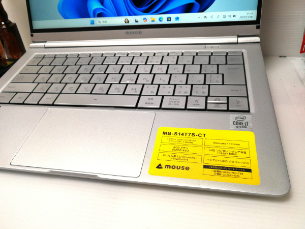 COREi7-10510U SSD512GB メモリ8GB搭載 ☆Windows11☆lr 即決/Office2021/HDMI搭載/即日発送☆01_画像3