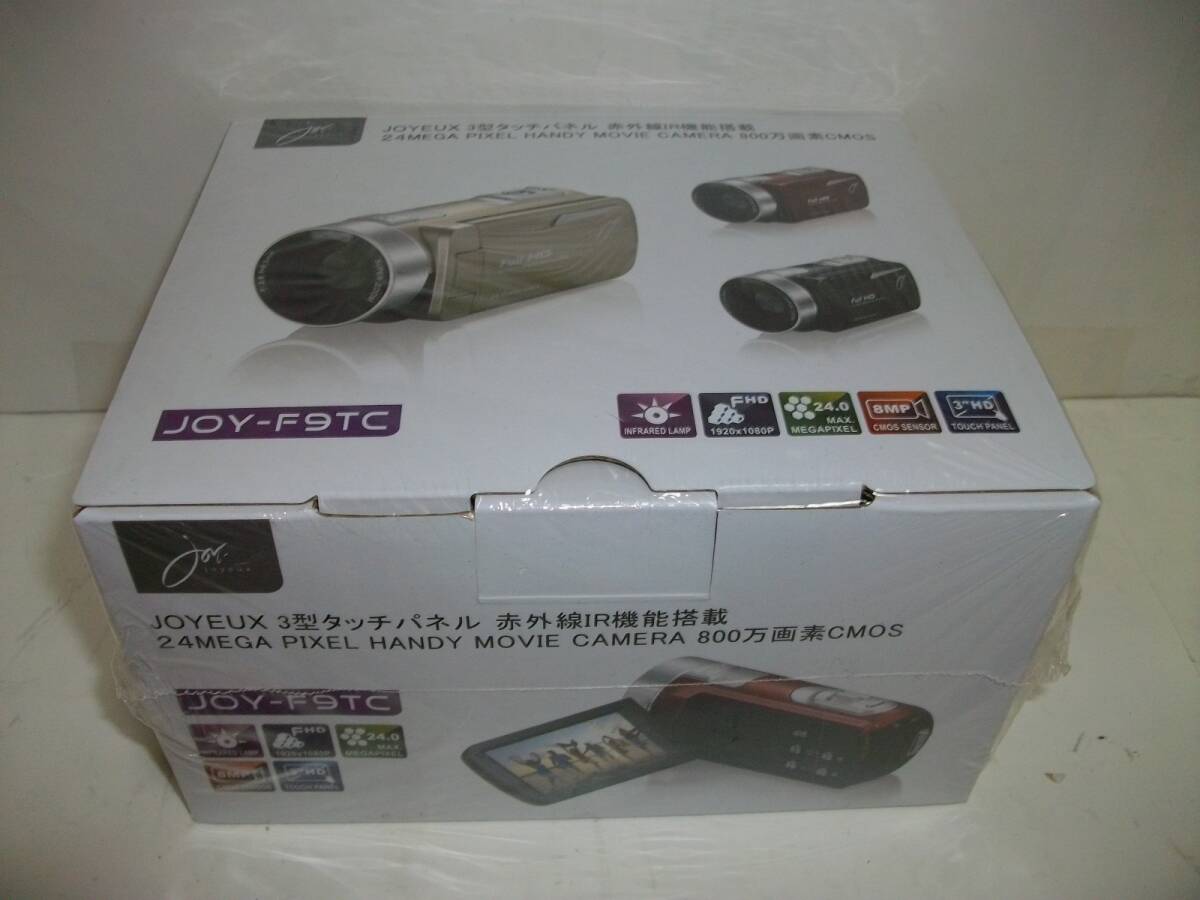 b.ジョワイユ JOYEUX 3型タッチパネル赤外線IR機能搭載カメラ JOY-F9TCRD レッド(赤) 新品_画像1
