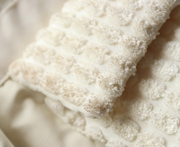 新品■1着限定 EXUNI*レディース 可愛い 白 オフホワイト L 両サイド coralポケット フード ダウンコート 90％ リアル ボリュームファー_画像8