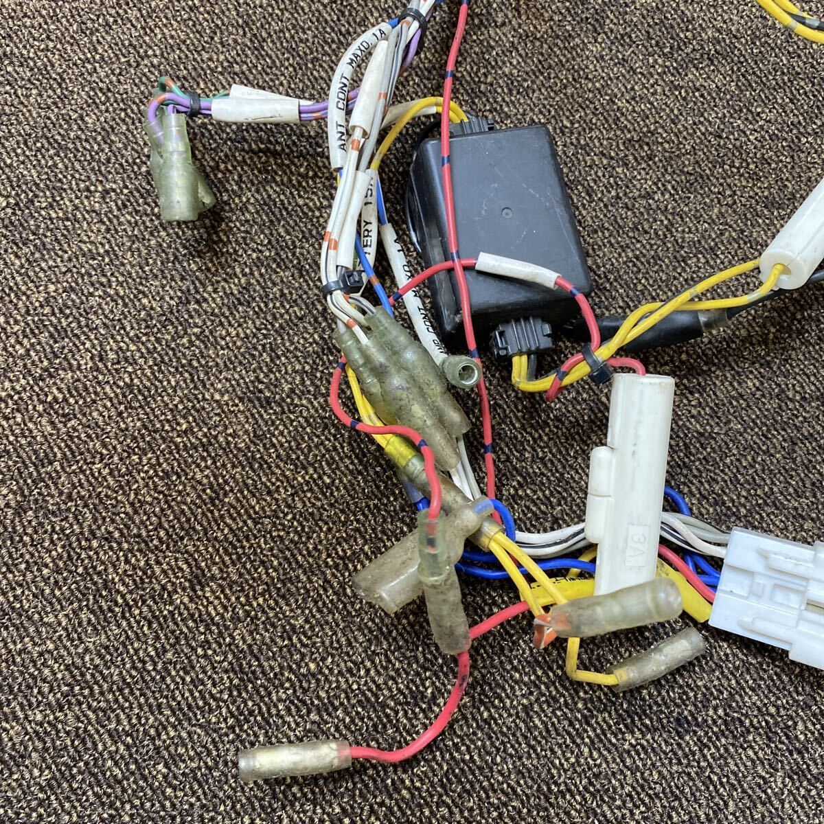 AC-1814 激安 Panasonic パナソニック 16P 灰 TOYOTA DAIHATSU 10P 変換 ナビ ステレオ オーディオ 電源カプラー コネクタ ハーネス 中古品_画像7