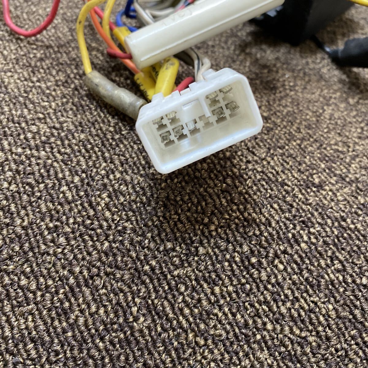 AC-1814 激安 Panasonic パナソニック 16P 灰 TOYOTA DAIHATSU 10P 変換 ナビ ステレオ オーディオ 電源カプラー コネクタ ハーネス 中古品_画像8