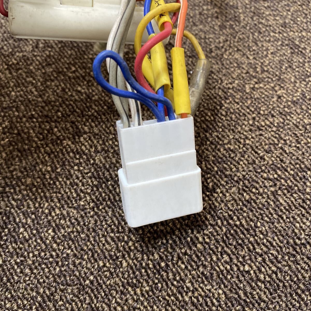 AC-1814 激安 Panasonic パナソニック 16P 灰 TOYOTA DAIHATSU 10P 変換 ナビ ステレオ オーディオ 電源カプラー コネクタ ハーネス 中古品_画像9