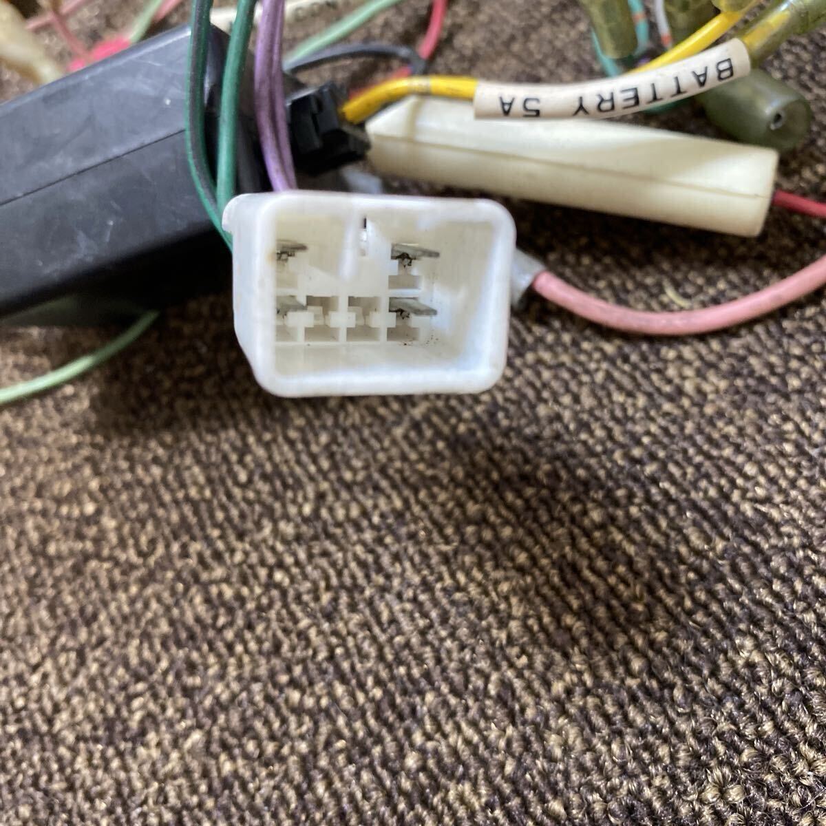 AC-1813 激安 Panasonic 16P TOYOTA DAIHATSU 6P 変換 パーキング線付き ナビ ステレオ オーディオ 電源カプラー コネクタ ハーネス 中古品_画像8