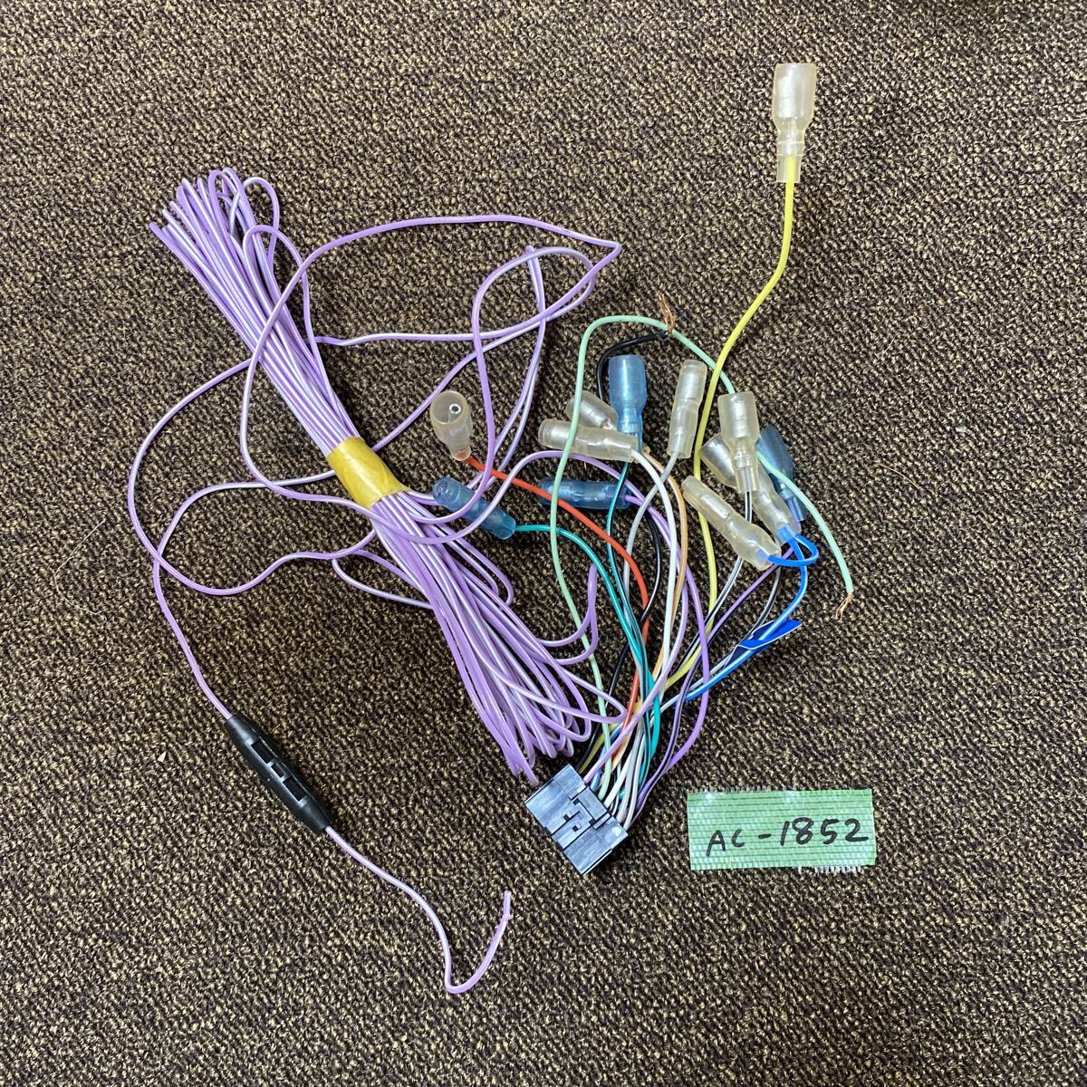 AC-1852 激安 Carrozzeria カロッツェリア Pioneer パイオニア 16P ナビ ステレオ オーディオ 電源カプラー コネクタ ハーネス 中古品_画像1