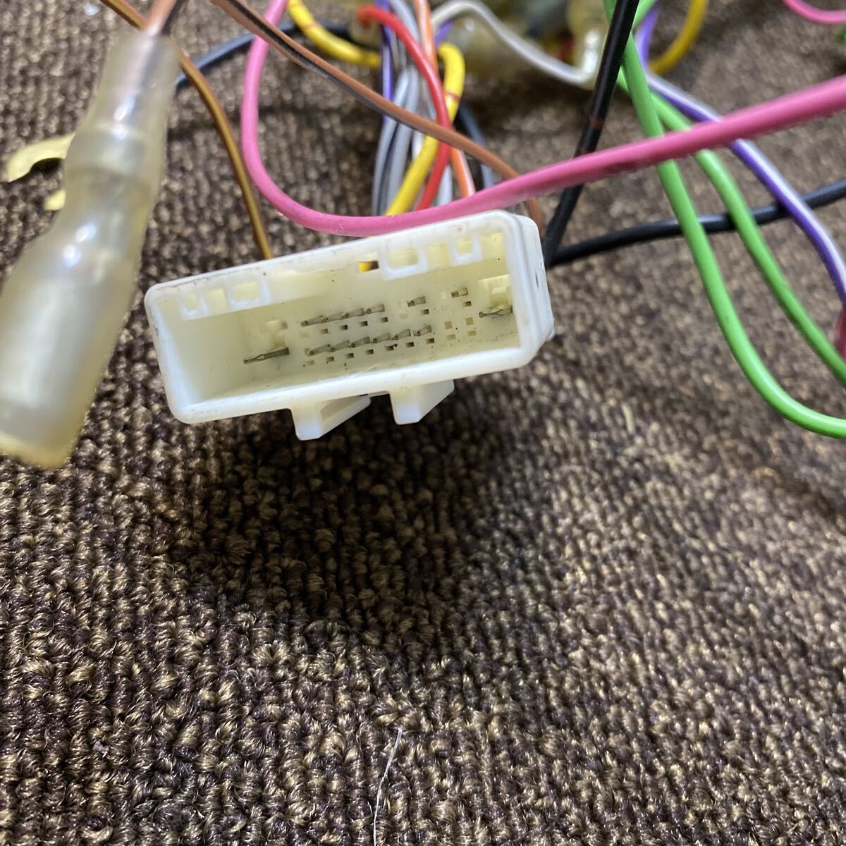 AC-1858 激安 Carrozzeria Pioneer 16P 日産 SUBARU 20P 変換 ナビ ステレオ オーディオ 電源カプラー コネクタ ハーネス 中古品_画像8