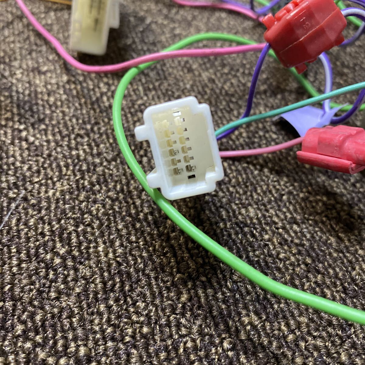 AC-1858 激安 Carrozzeria Pioneer 16P 日産 SUBARU 20P 変換 ナビ ステレオ オーディオ 電源カプラー コネクタ ハーネス 中古品_画像10