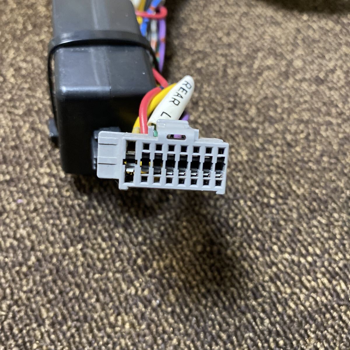 AC-1860 激安 Panasonic 16P TOYOTA DAIHATSU 10P 6P 変換 パーキング線 ナビ ステレオ オーディオ 電源カプラー コネクタ ハーネス 中古品_画像2