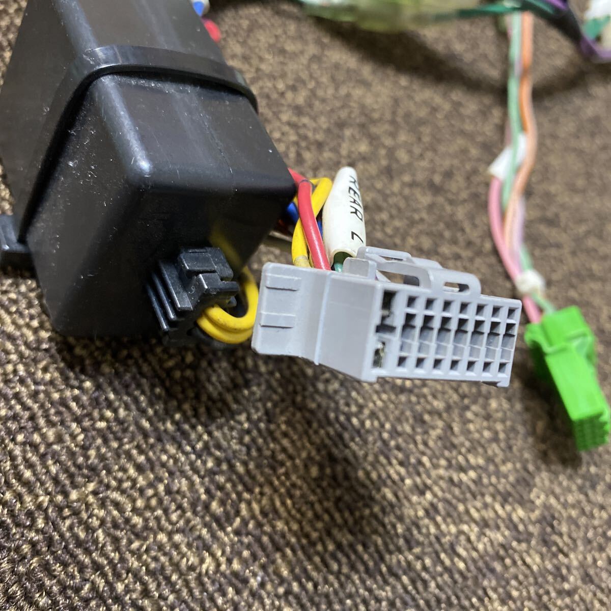 AC-1860 激安 Panasonic 16P TOYOTA DAIHATSU 10P 6P 変換 パーキング線 ナビ ステレオ オーディオ 電源カプラー コネクタ ハーネス 中古品_画像3