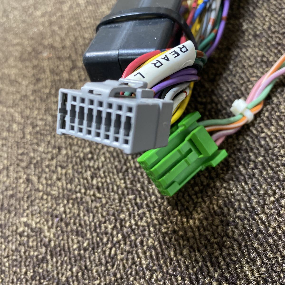 AC-1860 激安 Panasonic 16P TOYOTA DAIHATSU 10P 6P 変換 パーキング線 ナビ ステレオ オーディオ 電源カプラー コネクタ ハーネス 中古品_画像4