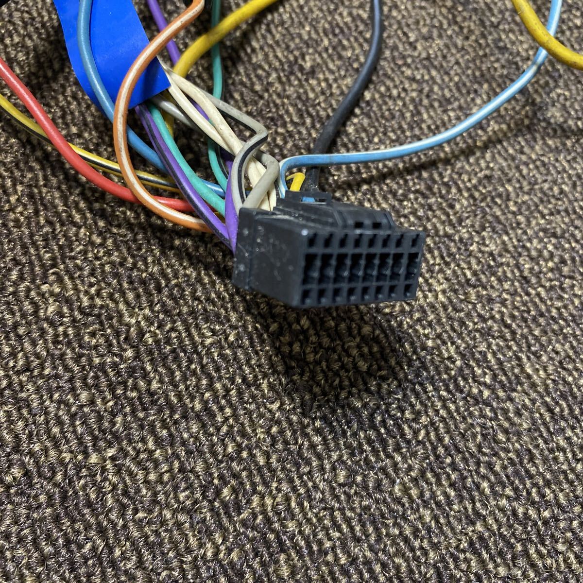 AC-1877 激安 Carrozzeria カロッツェリア Pioneer 16P 三菱 14P 変換 ナビ ステレオ オーディオ 電源カプラー コネクタ ハーネス 中古品_画像3