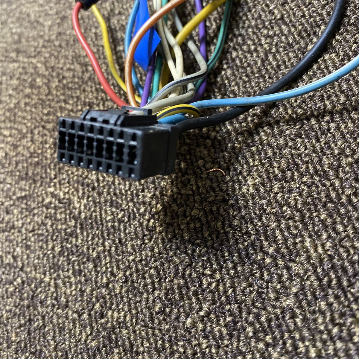 AC-1877 激安 Carrozzeria カロッツェリア Pioneer 16P 三菱 14P 変換 ナビ ステレオ オーディオ 電源カプラー コネクタ ハーネス 中古品_画像4